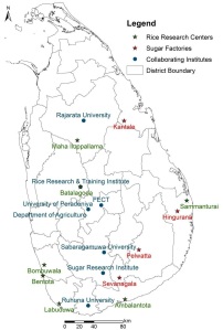 srilanka map